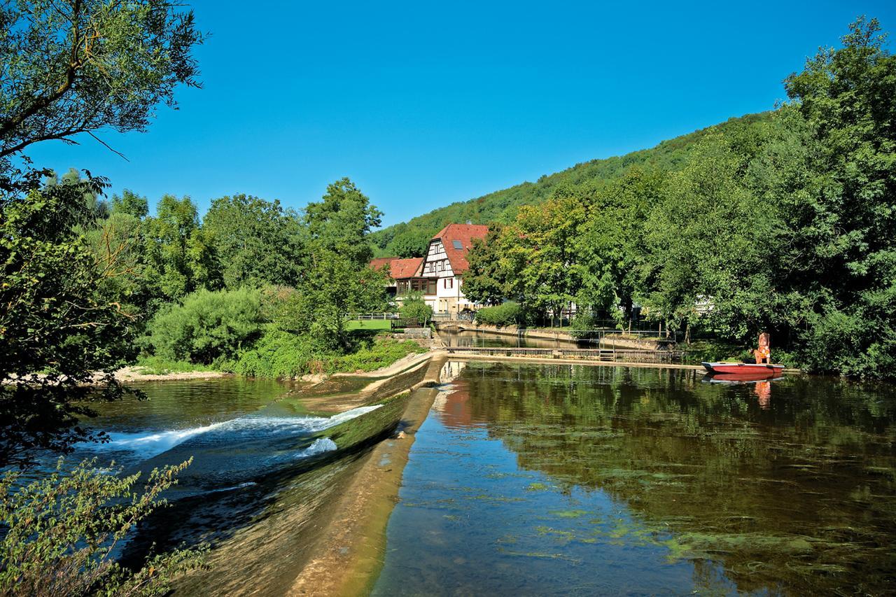 Landgasthof Jagstmuhle Hotel Heimhausen  Exterior foto